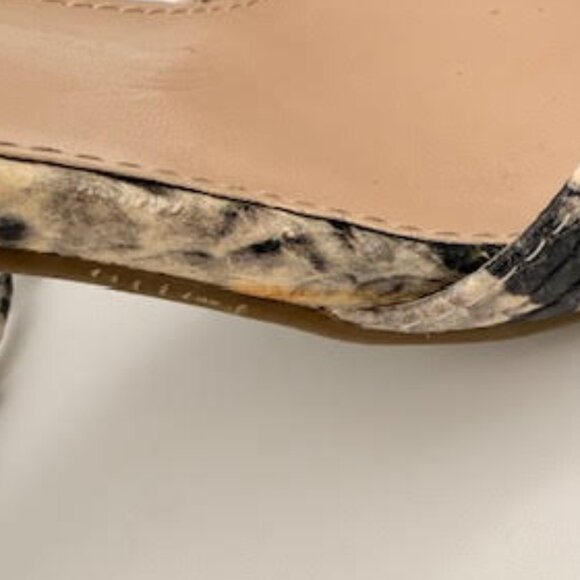 Charlotte Russe Faux Snake Print Lace-Up Stiletto Heels Women’s Size 8M - Picture 10 of 12